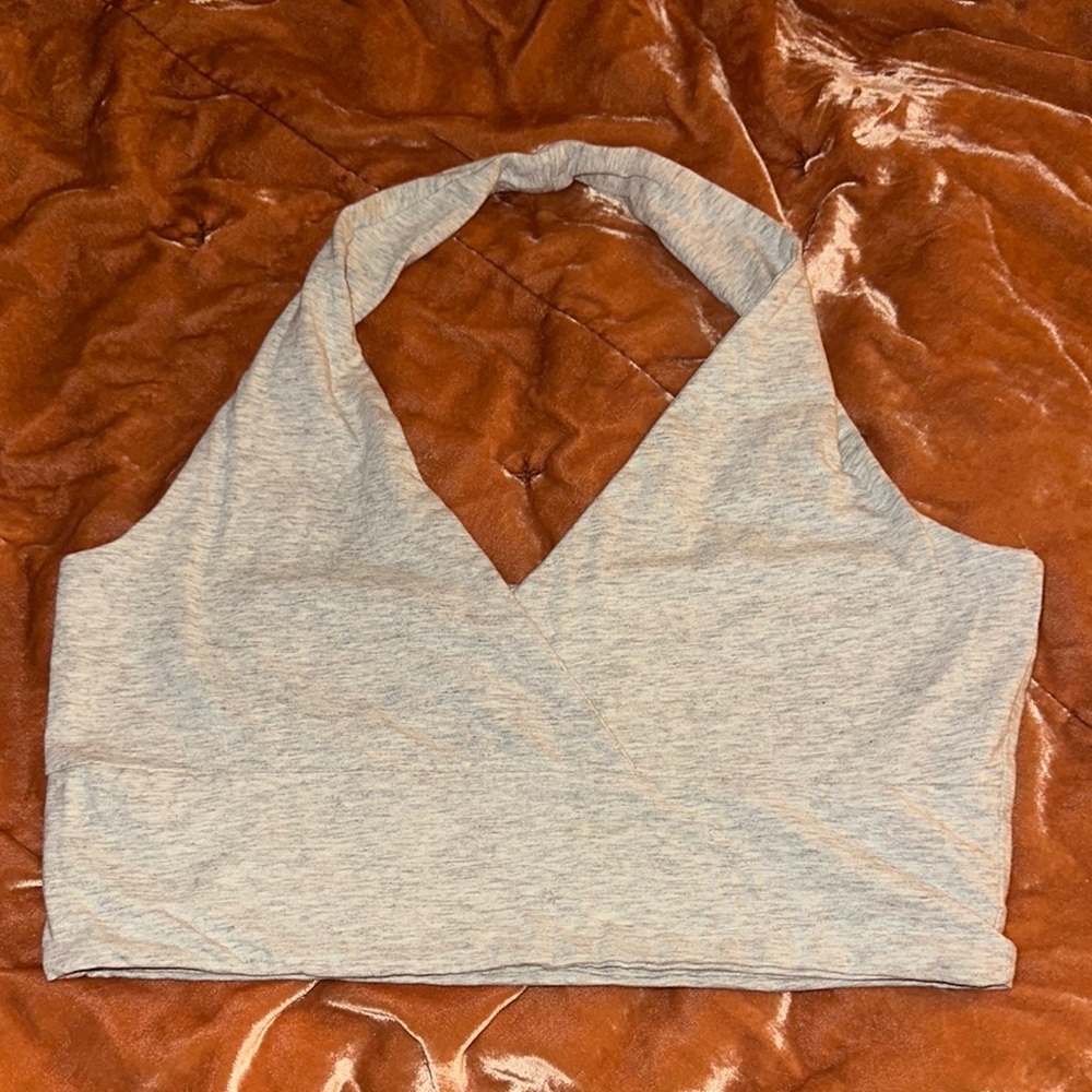Women’s Cotton On Gray Halter Top